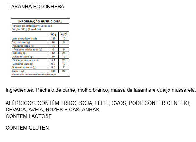 lasanha bolonhesa